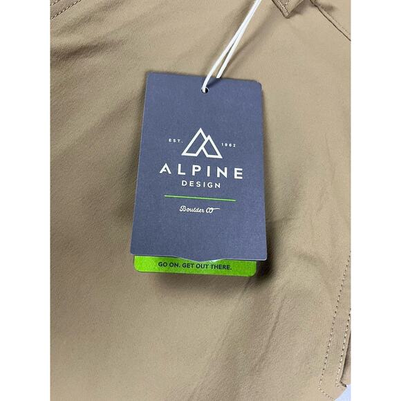 Alpine Design Shorts Men's Size 40 Hiking Trailhead Tech Lightweight Camping - Picture 9 of 9